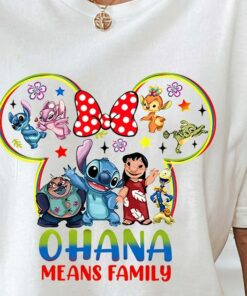 Ohana Means Family Shirt, Ohana Family Shirt, Ohana Disney Shirt, Stitch Ohana Shirt, Disney Stitch Shirt, Lilo Stitch Shirt