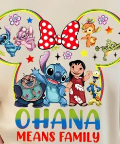 Ohana Means Family Shirt, Ohana Family Shirt, Ohana Disney Shirt, Stitch Ohana Shirt, Disney Stitch Shirt, Lilo Stitch Shirt