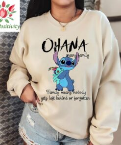 Ohana Means Family Shirt, Ohana Shirt, Disney Shirt, Lilo And Stitch Shirt, Hawai Shirt, Disney Gift For Her, Disneyworld Tshirt