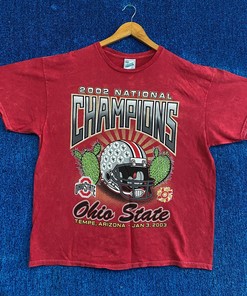 Ohio State Buckeyes 02 NCAA Football National Champs T-Shirt Sweatshirt Crewneck Hoodie Gifts For Fans