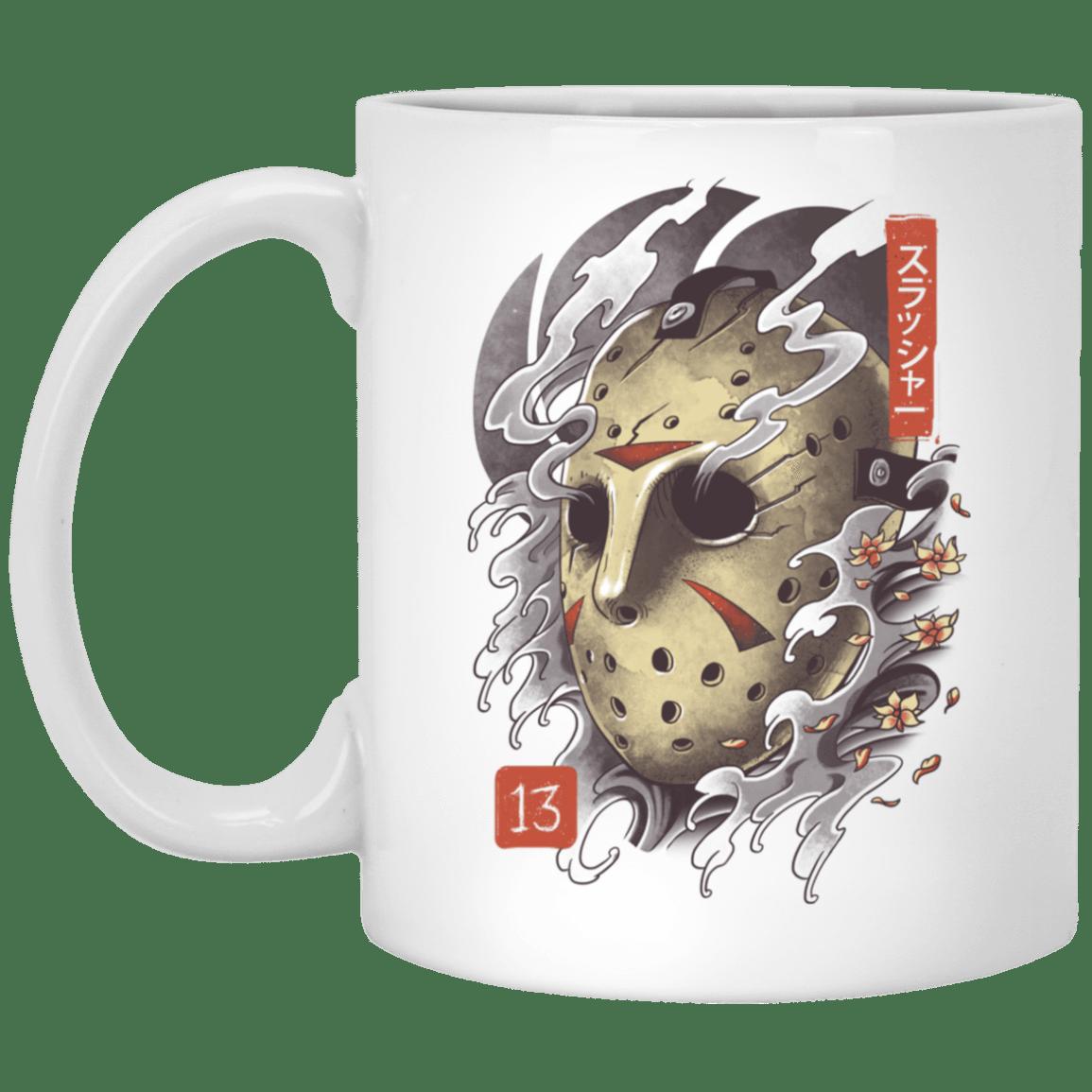 Oni Jason Mask Mug Gifts for Friends, Gifts for Valentine Day, Coulpe Gifts
