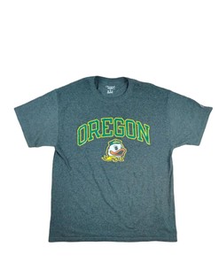 Oregon Ducks NCAA Logo Vintage Style T-Shirt Sweatshirt Pullover Hoodie Reprinted Full Color Full Size Gift For NCAA Fans