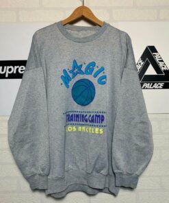Orlando Magic Camp Los Angeles NBA Vintage Style 90s Tshirt Sweatshirt Hoodie Crewneck Sweatshirt Pullover Reprinted Full Color Full Size Gifts for NBA Fans