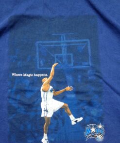 Orlando Magic Jump Man NBA Tshirt Hoodie Crewneck Sweatshirt Reprinted Full Color Full Size Gifts for NBA Fans