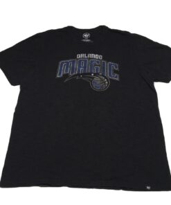 Orlando Magic Mens NBA Basketball Team Logo ‘47 Lightweight Usa Sport Tshirt Hoodie Crewneck Sweatshirt Reprinted Full Color Full Size Gifts for NBA Fans