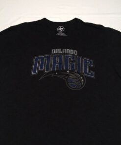 Orlando Magic Mens NBA Basketball Team Logo ‘47 Lightweight Usa Sport Tshirt Hoodie Crewneck Sweatshirt Reprinted Full Color Full Size Gifts for NBA Fans
