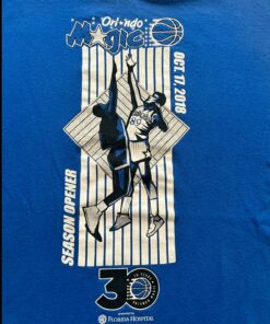Orlando Magic Season Opener Tshirt Hoodie Crewneck Sweatshirt Reprinted Full Color Full Size Gifts for NBA Fans