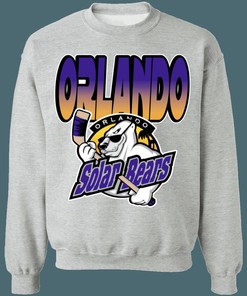 Orlando Solar Bears Vintage ECHL Hockey Crewneck Sweatshirt Hoodie Shirt Gifts for Fans