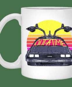 Outatime In The 80s Mug Gifts for Friends, Gifts for Valentine Day, Coulpe Gifts
