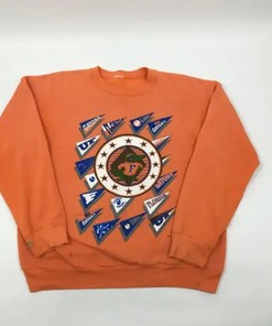 Paint Stained 90s Florida Gators T-Shirt Sweatshirt Pullover Hoodie Reprinted Full Color Full Size Gift For NCAA Fans