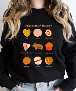 Pan Dulce Sweatshirt, Mexican Pan Dulce Conchas Y Cafecito Sweater, Vuedelavie, Couples Valentine's Day Gift, Unisex Spanish Sweatshirt