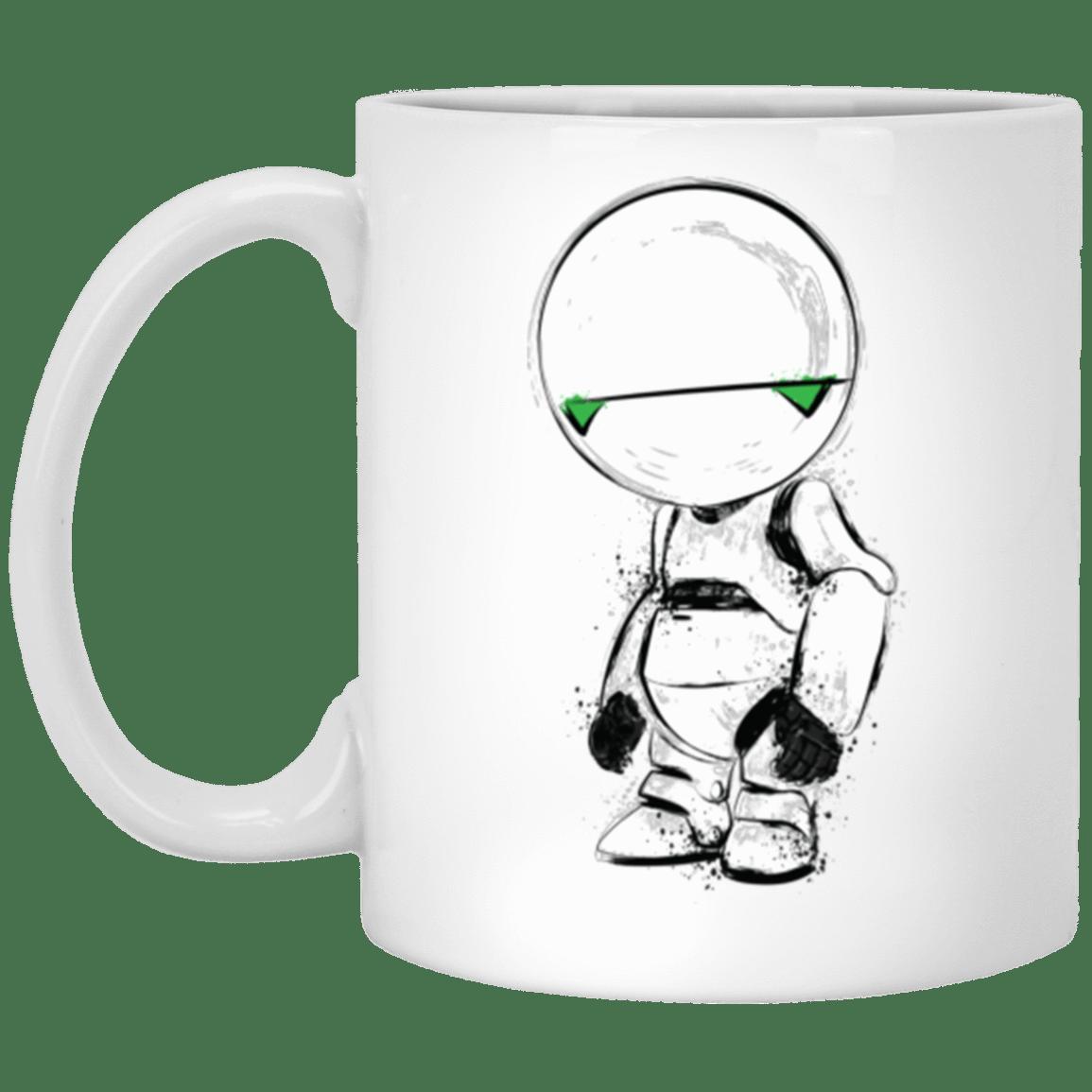 Paranoid Android Mug Gifts for Friends, Gifts for Valentine Day, Coulpe Gifts