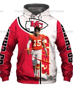 Patrick Mahomes Kansas City Chiefs Nfl 3D All Over Print Zip Up Hoodie Option