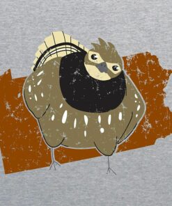 Pennsylvania State Bird - State Pride Bird Watcher Shirt Sweatshirt Pullover Hoodie Reprinted Full Color Full Size