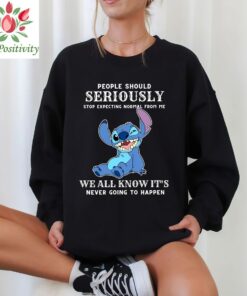 People Should Not Expecting Normal From Me Stitch Shirt, Funny Stitch Shirt, Lilo and Stitch Friends Shirt, Disney Shirts