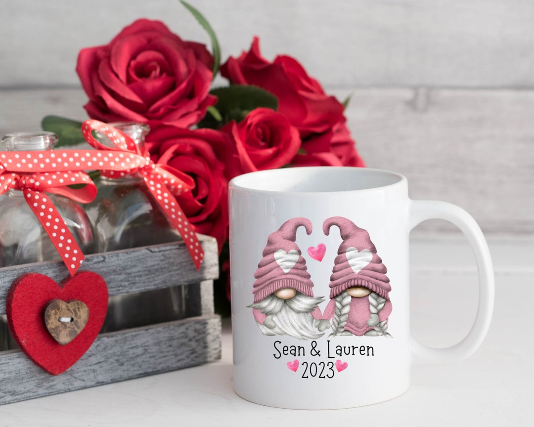 Personalised Valentines Day Mug, Couples Valentines Gift, Valentines Gift For Him, Valentines Day Gift For Her