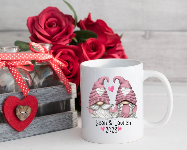 Personalised Valentines Day Mug, Couples Valentines Gift, Valentines Gift For Him, Valentines Day Gift For Her
