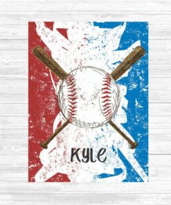 Personalized Baseball Blanket, Boys Blanket, Baseball Blanket, Throw Blanket