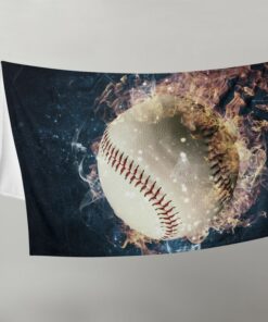 Personalized Baseball Blanket, Custom Baseball Gift, Baseball Player Team Gift, Sports Gift For Boy, Team Gift