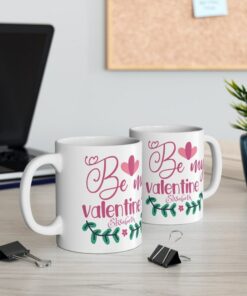 Personalized Be My Valentine Mug Valentine Gift For Him For Her Custom Name Valentine Mug
