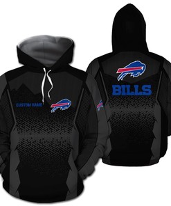 Personalized Buffalo Bills 3D All Over Print Zip Hoodie Add Your Name