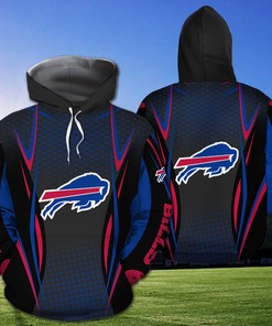 Personalized Buffalo Bills 3D Zip Up Hoodie Nfl 3D All Over Print Hoodie Zip Hoodie Gifts For Football
