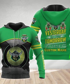 Personalized Canberra Raiders 3D Hoodie Nrl Custom Name 3D All Over Printed Hoodie