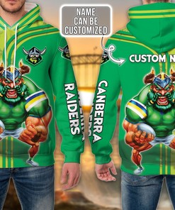 Personalized Canberra Raiders Nrl Custom 3D All Over Print Hoodie