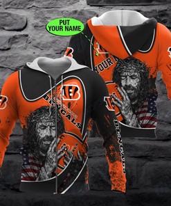 Personalized Cincinnati Bengals Nfl Custom 3D All Over Print Hoodie