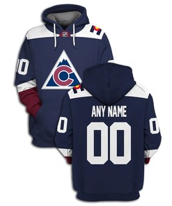 Personalized Colorado Avalanche Nhl Custom 3D All Over Printed Hoodie, Zip Up Hoodie