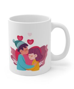 Personalized Couple Kissing Mug, Best Unique Gift For Your Valentine, Boyfriend And Girlfriend Gift, Gift For Her