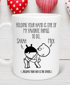 Personalized Couple Mug, You Are My Favourite Thing To Do Mug, Romantic Couple Love Gift, Custom Name Mug, Gift For Her