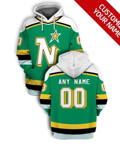 Personalized Custom Name And Number Minnesota North Stars Nhl 3D All Over Print Zip Up Hoodie Option