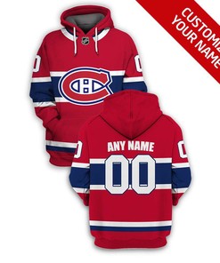 Personalized Custom Name And Number Montreal Canadiens Nhl 3D All Over Print Zip Up Hoodie Option