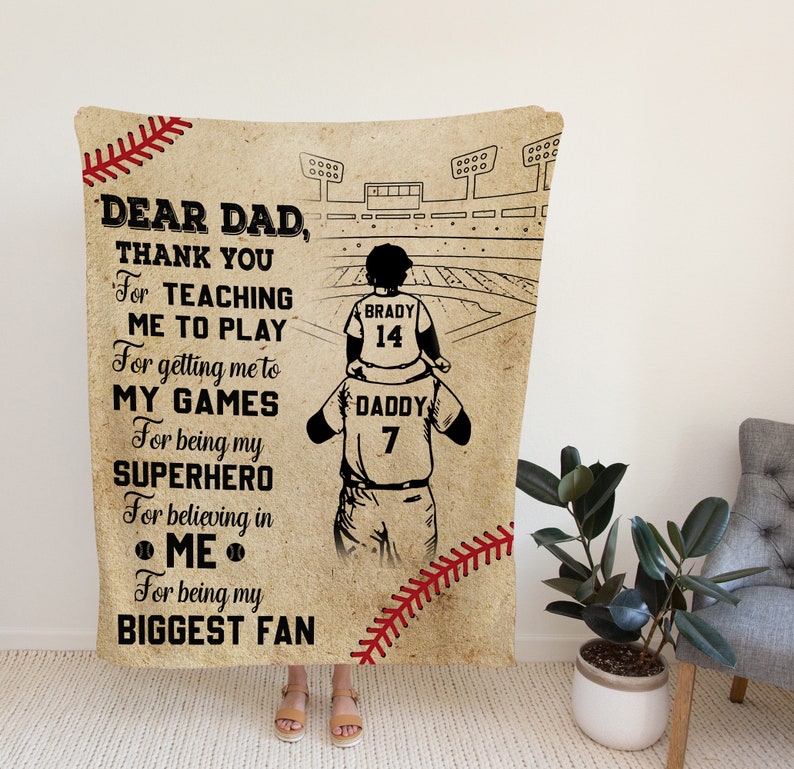 Personalized Gift For Dad, Baseball'S Lover Gift
