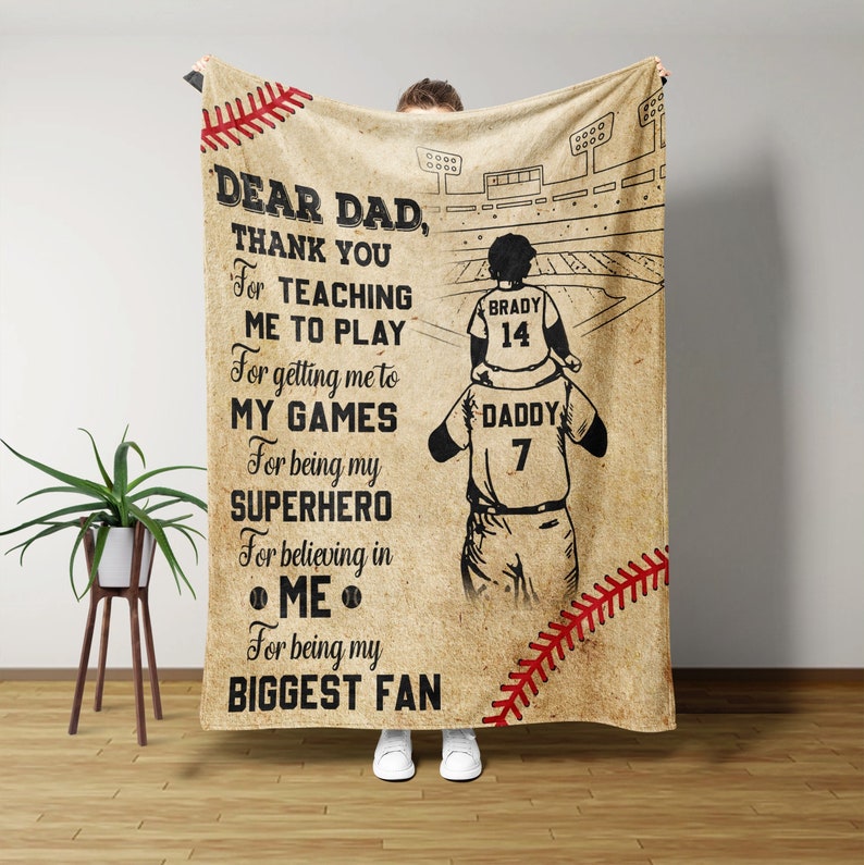 Personalized Gift For Dad, Baseball'S Lover Gift