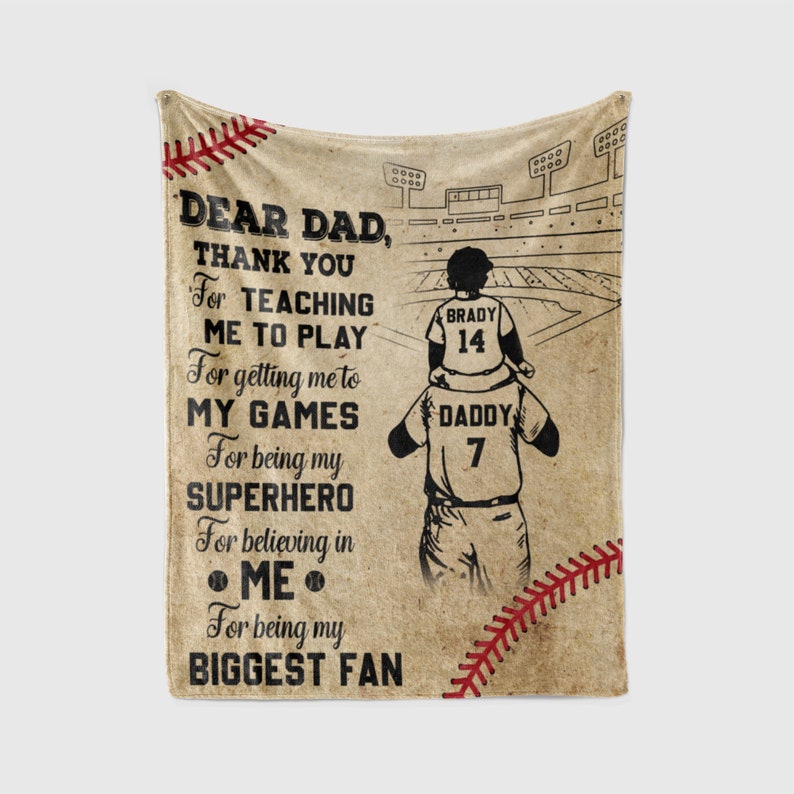 Personalized Gift For Dad, Baseball'S Lover Gift