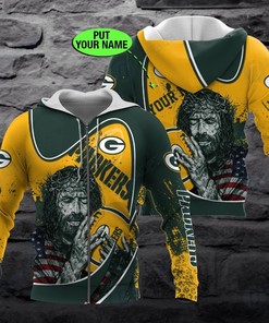 Personalized Green Bay Packers Nfl Custom 3D All Over Print Hoodie