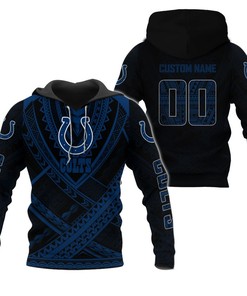 Personalized Indianapolis Colts Hoodie With Name And Number