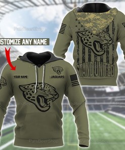Personalized Jacksonville Jaguars Nfl 3D All Over Printed Hoodie, Zip Up Hoodie