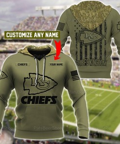 Personalized Kansas City Chiefs Nfl 3D All Over Printed Hoodie, Zip Up Hoodie