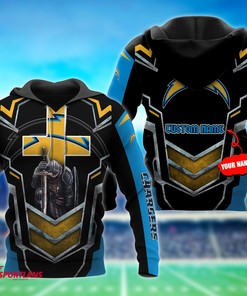 Personalized Los Angeles Chargers Unisex 3D All Over Print Zip Up Hoodienfl Zip Up Hoodie