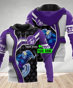 Personalized Melbourne Storm Nrl Custom 3D All Over Print Hoodie