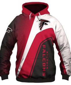Personalized Nfl Atlanta Falcons 3D All Over Print Zip Up Hoodie Options