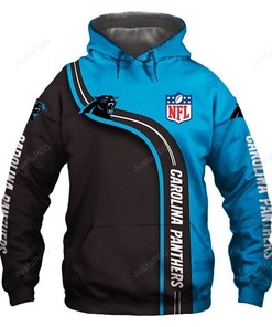 Personalized Nfl Carolina Panthers 3D All Over Print Zip Up Hoodie Option
