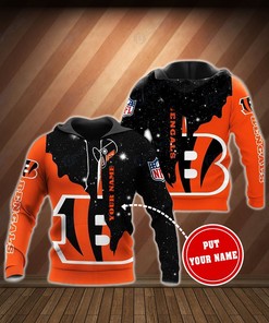 Personalized Nfl Cincinnati Bengals Custom 3D All Over Print Hoodie