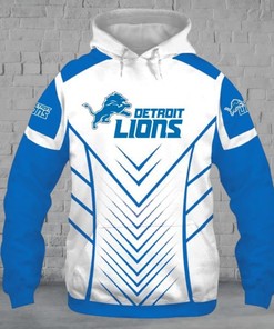 Personalized Nfl Detroit Lions 3D All Over Print Zip Up Hoodie Option