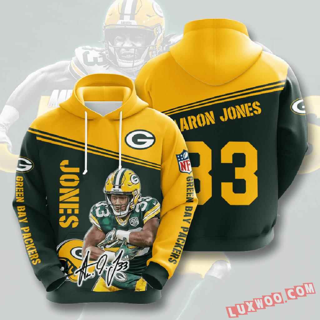 Personalized Nfl Green Bay Packers 3D All Over Print Zip Up Hoodie Option