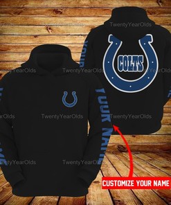 Personalized Nfl Indianapolis Colts Custom Name 3D All Over Print Zip Up Hoodiezip Up Hoodie