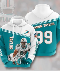 Personalized Nfl Miami Dolphins 3D All Over Print Zip Up Hoodie Option